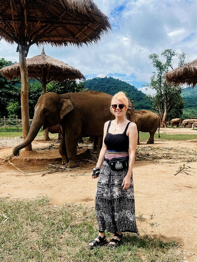 boudoir photographer northampton Thailand elephant
