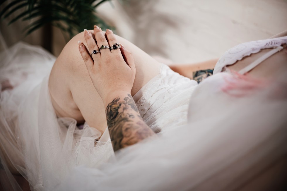 bridal Boudoir photography northampton